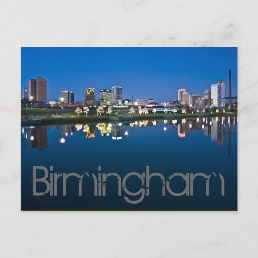 Birmingham, Alabama, VS. Briefkaart (Voorkant)