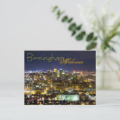 Birmingham, Alabama, VS. Briefkaart (Staand voorkant)