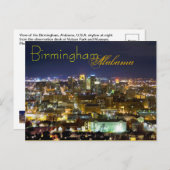 Birmingham, Alabama, VS. Briefkaart (Voorkant / Achterkant)