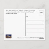 Birmingham, Alabama, VS. Briefkaart (Achterkant)
