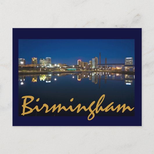 Birmingham, Alabama, VS. Briefkaart (Voorkant)