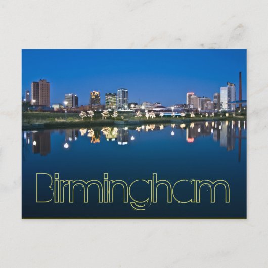 Birmingham, Alabama, VS. Briefkaart (Voorkant)