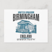 Birmingham Briefkaart (Voorkant)