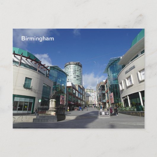 Birmingham Briefkaart (Voorkant)