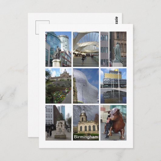 Birmingham Briefkaart (Voorkant / Achterkant)