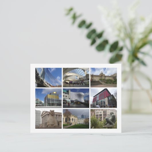 Birmingham Briefkaart (Staand voorkant)