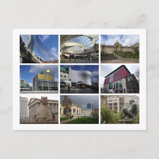 Birmingham Briefkaart (Voorkant)