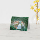 Birmingham Canal Tunnel uitzicht wenskaart Kaart (Gele Bloem)