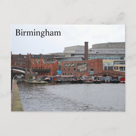Birmingham Canals Briefkaart (Voorkant)