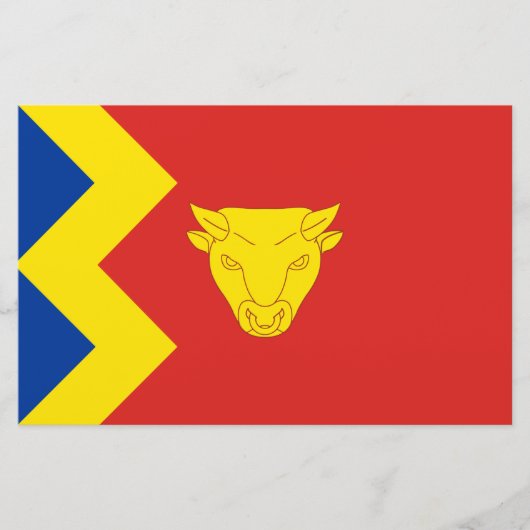 Birmingham City Flag Briefpapier (Voorkant)