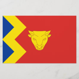 Birmingham City Flag Briefpapier