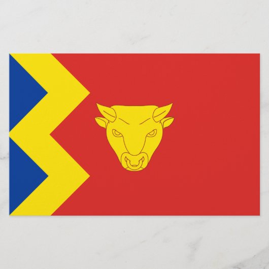 Birmingham City Flag Briefpapier (Voorkant)