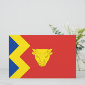 Birmingham City Flag Briefpapier (Staand voorkant)
