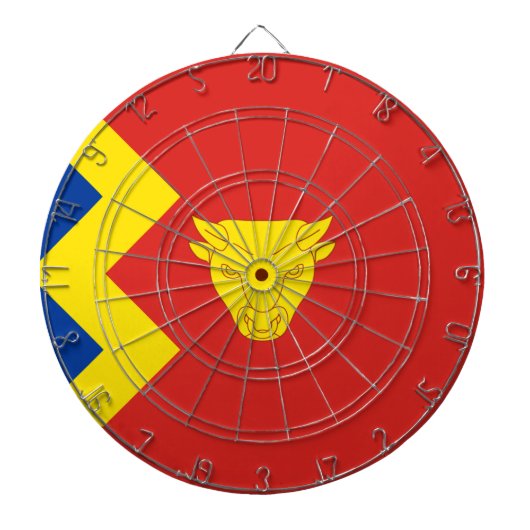Birmingham City Flag Dartbord (Voorkant)