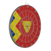 Birmingham City Flag Dartbord (Voorkant Links)