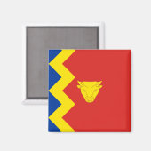 Birmingham City Flag Magneet (Voorkant / Achterkant)