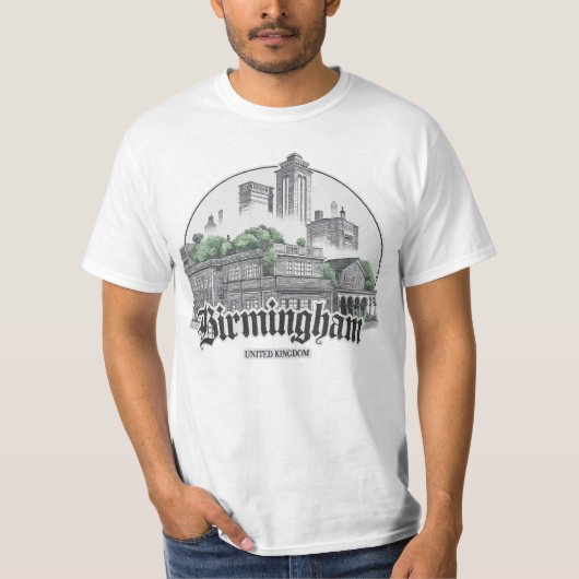 Birmingham City Verenigd Koninkrijk T-shirt (Voorkant)