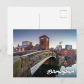 Birmingham, Engeland Briefkaart (Voorkant / Achterkant)