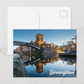 Birmingham, Engeland Briefkaart (Voorkant / Achterkant)