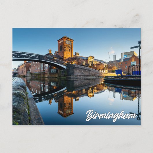 Birmingham, Engeland Briefkaart (Voorkant)