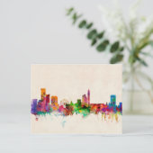 Birmingham England Skyline Cityscape Briefkaart (Staand voorkant)