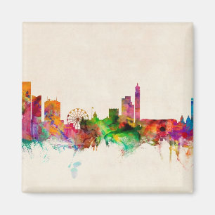 Birmingham England Skyline Cityscape Magneet