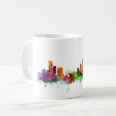 Birmingham England Skyline Koffiemok (Voorkant links)