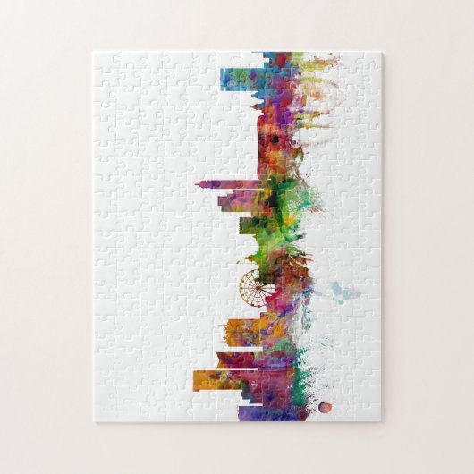 Birmingham England Skyline Legpuzzel (Verticaal)