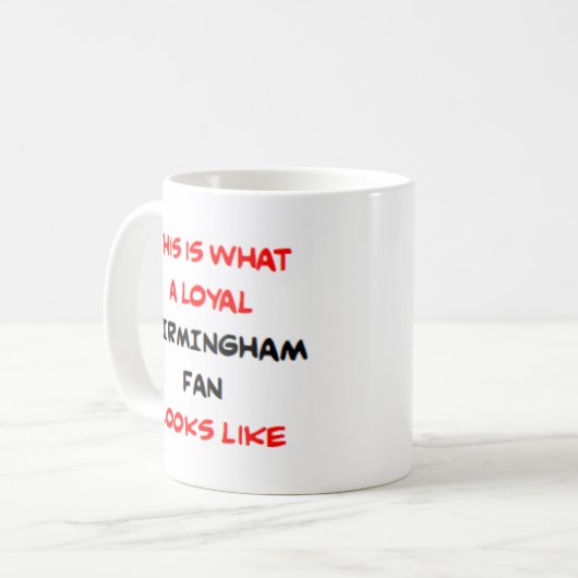 birmingham fan, loyal koffiemok (Voorkant links)
