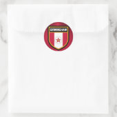 Birmingham Flag Ronde Sticker (Tas)
