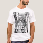 Birmingham gezegde 0121 Doe één op T shirt (Voorkant)