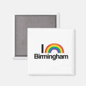 BIRMINGHAM - I LOVE PRIDE - PNG.NL MAGNEET (Voorkant / Achterkant)