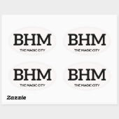 Birmingham IATA Sticker 1 (Vel)