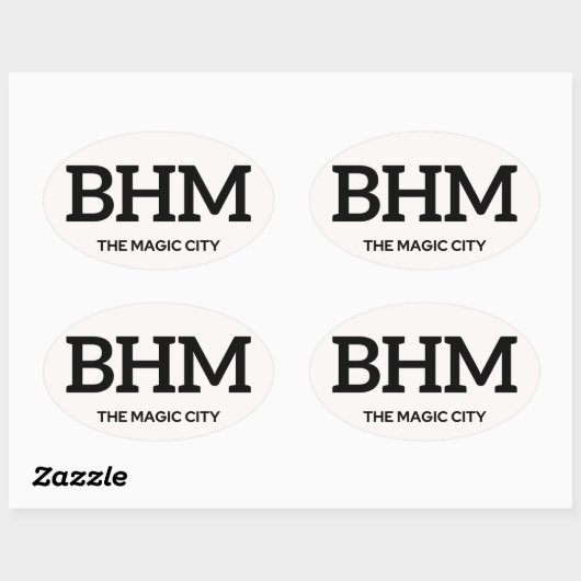 Birmingham IATA Sticker 1 (Vel)