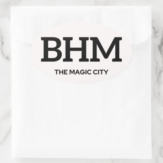 Birmingham IATA Sticker 1 (Tas)