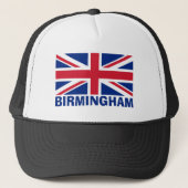 Birmingham in het blauw trucker pet (Voorkant)
