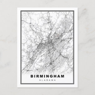 Birmingham Kaart