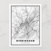 Birmingham Kaart (Voorkant)