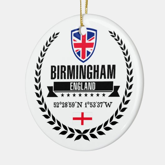Birmingham Keramisch Ornament (Links)