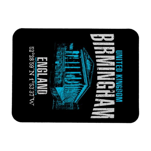 Birmingham Magneet (Horizontaal)