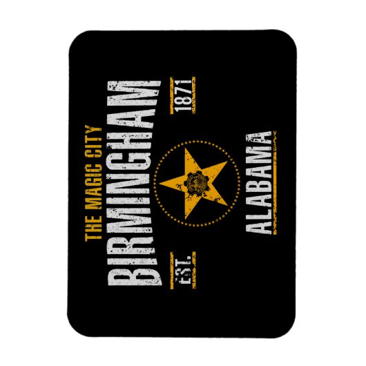 Birmingham Magneet (Verticaal)