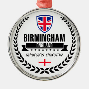 Birmingham Metalen Ornament