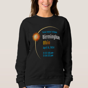 Birmingham Ohio OH Totaal zonnebrand 2024 1 Trui