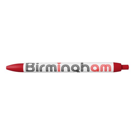 Birmingham Red Heart Pen (Voorkant)