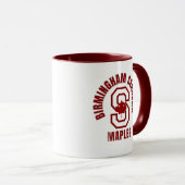 Birmingham Seaholm High School Coffee Mug Mok (Voorkant rechts)
