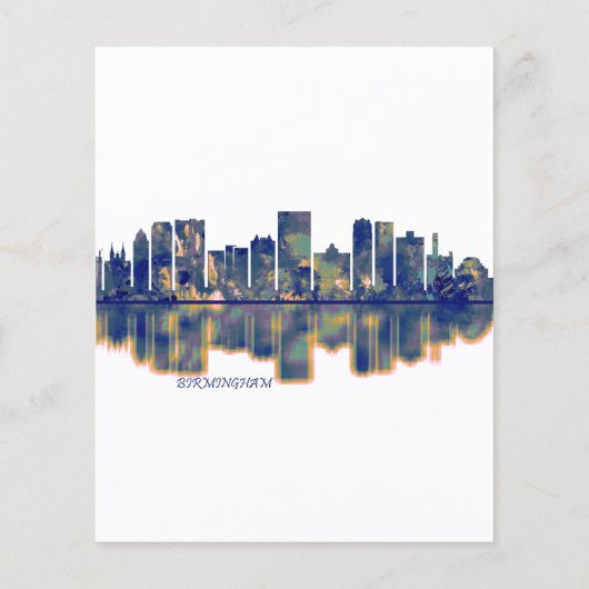 Birmingham Skyline Flyer (Achterkant)