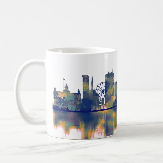 Birmingham Skyline Koffiemok (Links)