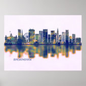 Birmingham Skyline Poster (Voorkant)