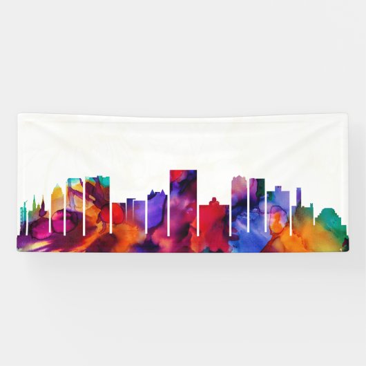 Birmingham Skyline Spandoek (Horizontaal)