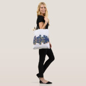 Birmingham Skyline Tote Bag (Op model)
